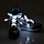 LED Lacets de chaussures Blancs- 120 cm
