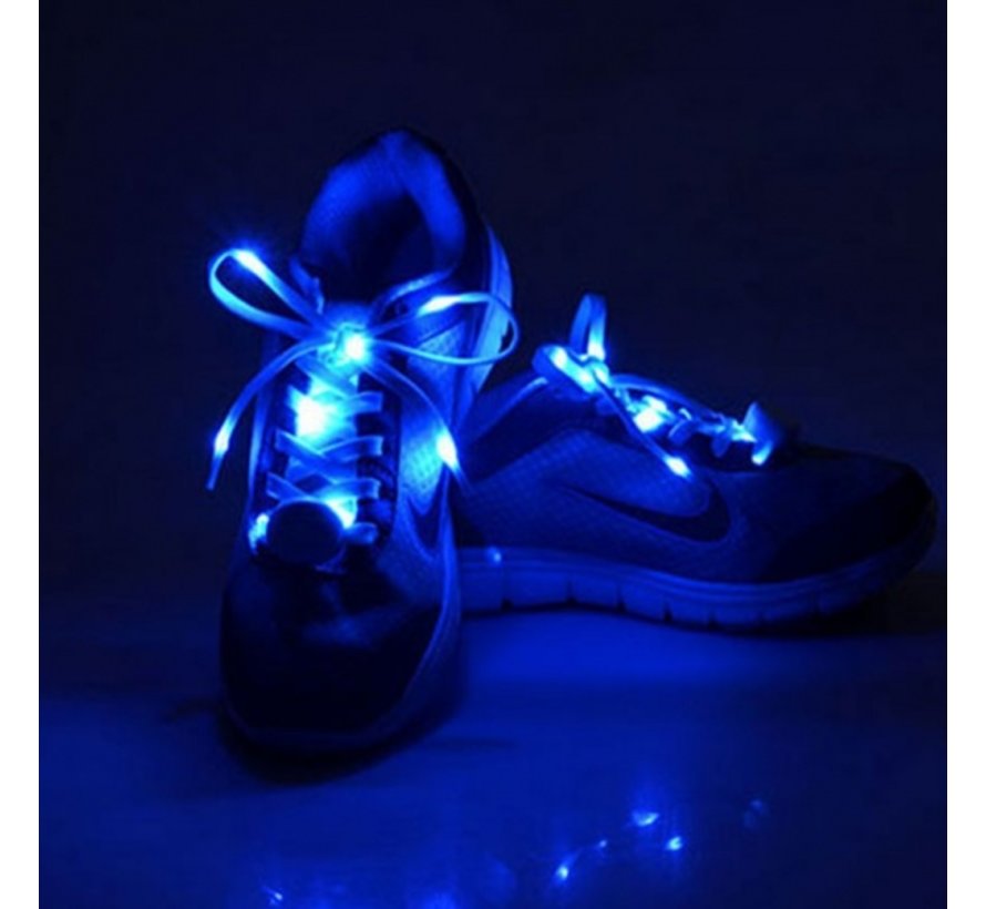 LED Lacets de chaussures Blue- 120 cm