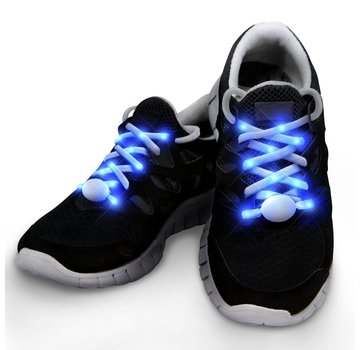 Breaklight.be LED Lacets de chaussures Blue