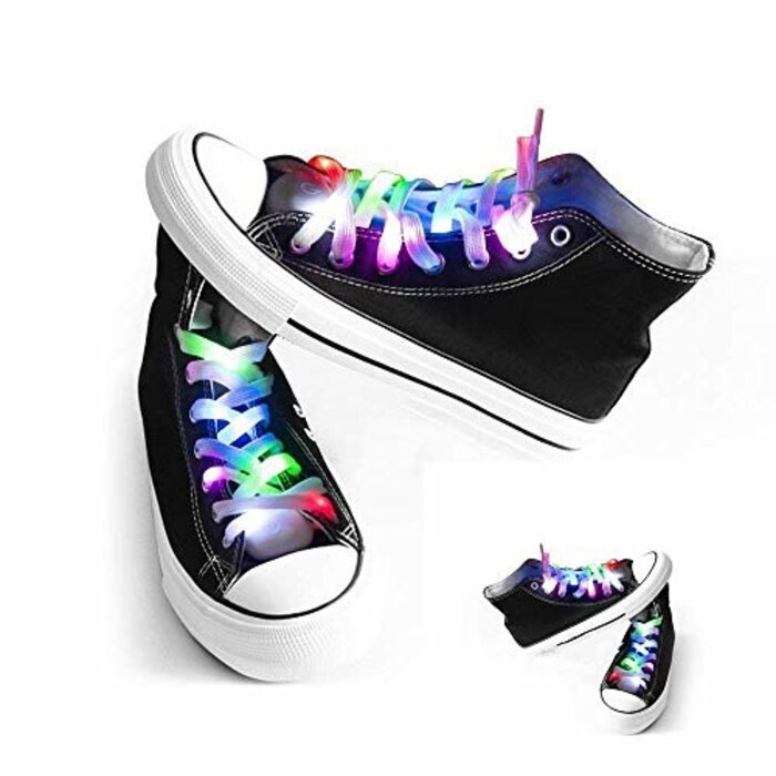 Breaklight.be LED Lacets de chaussures Multicouleur -120 cm