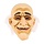Masker Oude Man - Zwerver