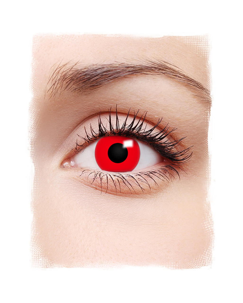 Zoelibat - Eyecatcher Red Devil | Lentilles hebdomadaires | Lentilles de contact