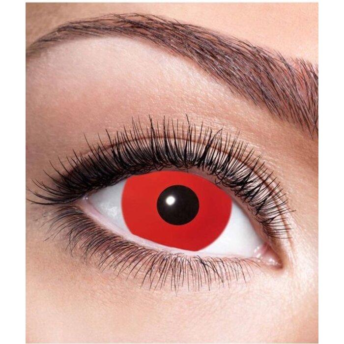 Zoelibat - Eyecatcher Red Devil | Weekly lenses | Contact lenses