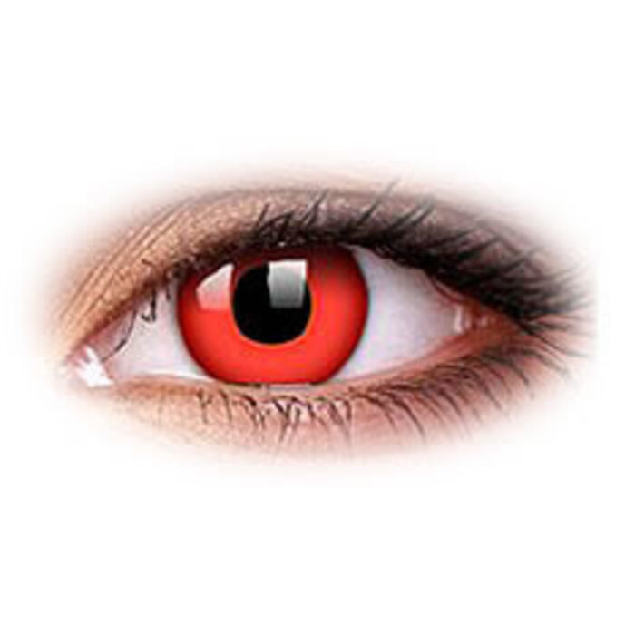 Zoelibat - Eyecatcher Red Devil | Weekly lenses | Contact lenses