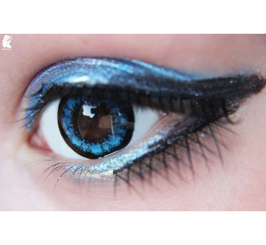 Angel | 3 mois lentilles de couleur bleue | Lentilles de contact