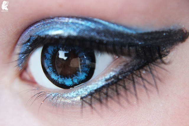 Zoelibat - Eyecatcher Angel | 3 month Blue color lenses | Contact lenses