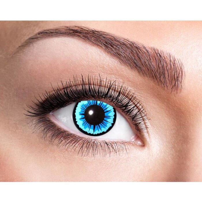 Zoelibat - Eyecatcher Angel | 3 mois lentilles de couleur bleue | Lentilles de contact