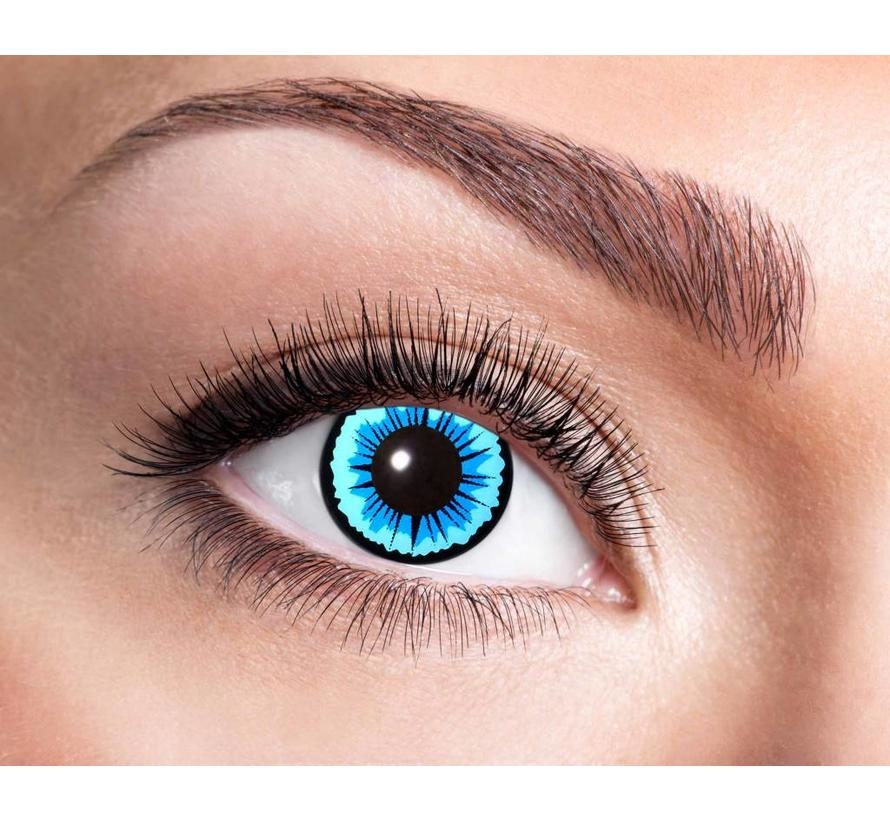 Zoelibat - Eyecatcher Angel | 3 mois lentilles de couleur bleue | Lentilles de contact