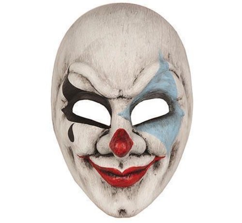 Partyline Day of dead mask  clown