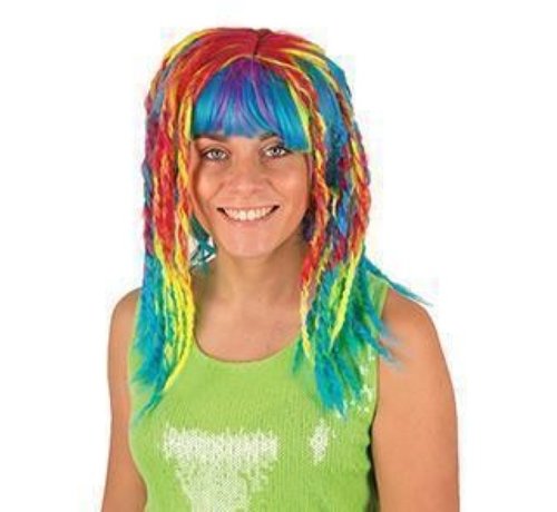 Partyline Rasta Wig | Neon