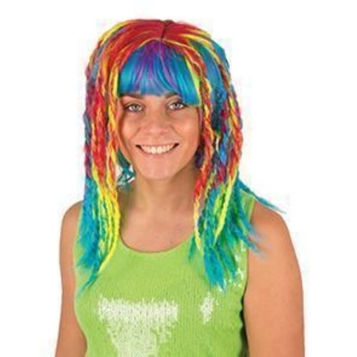Partyline Rasta Wig | Neon