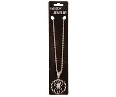 Partyline Horror Spider necklace