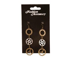 Partyline Boucles d'oreilles Steampunk