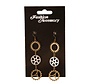 Boucles d'oreilles Steampunk