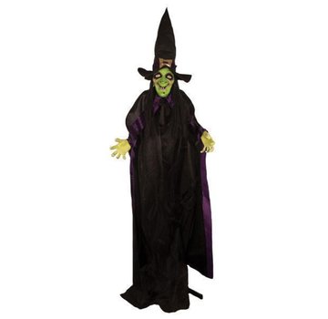 Partyline Witch 125 cm | Light and sound Halloween decoration