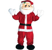 Wicked Costumes  Kerstman Deluxe Mascot Kostuum