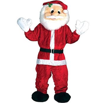 Wicked Costumes  Kerstman Deluxe Mascot Kostuum