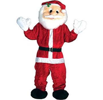 Wicked Costumes  Santa Claus Deluxe Mascot Costume