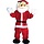 Santa Claus Deluxe Mascot Costume