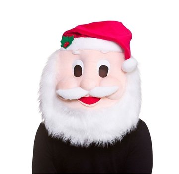 Wicked Costumes  Kerstman Mascot Hoofd