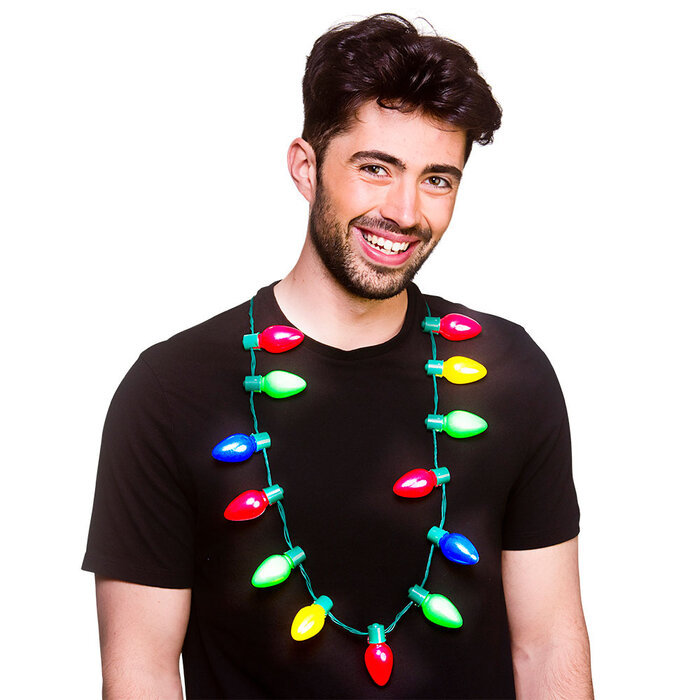 Wicked Costumes  Christmas Light Necklace - 13 LEDS