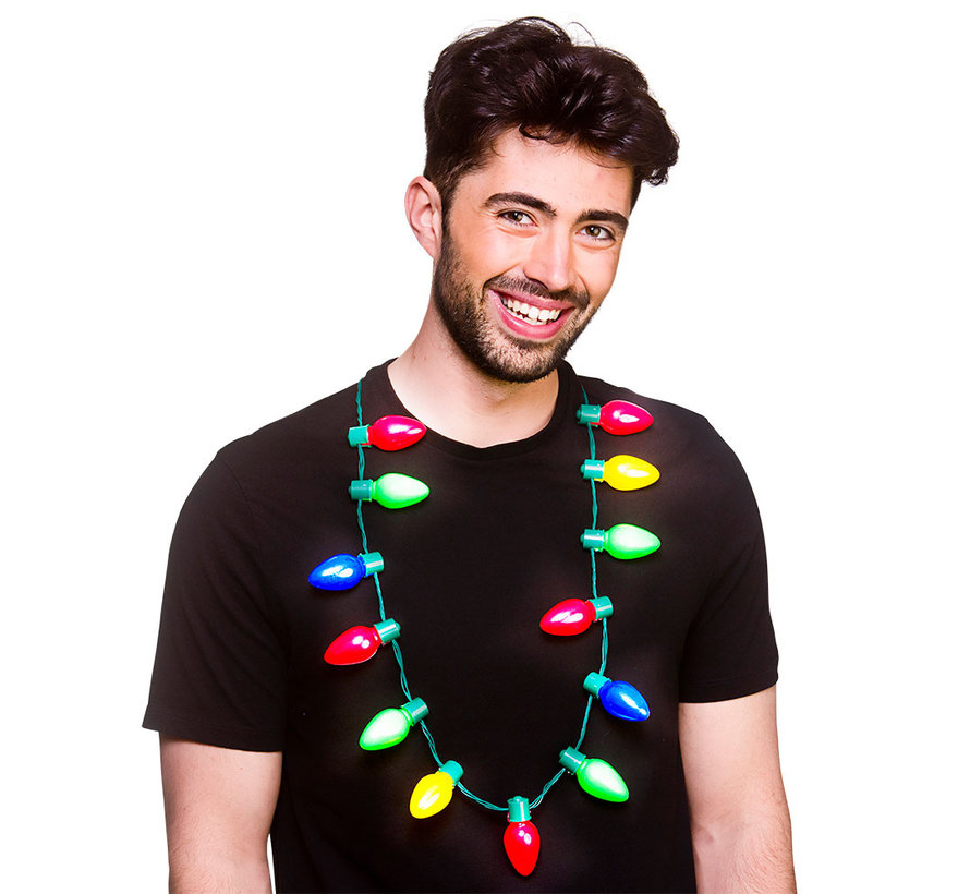 Christmas Light Necklace - 13 LEDS