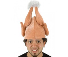 Wicked Costumes Kerstmuts Kalkoen Hoed / Muts