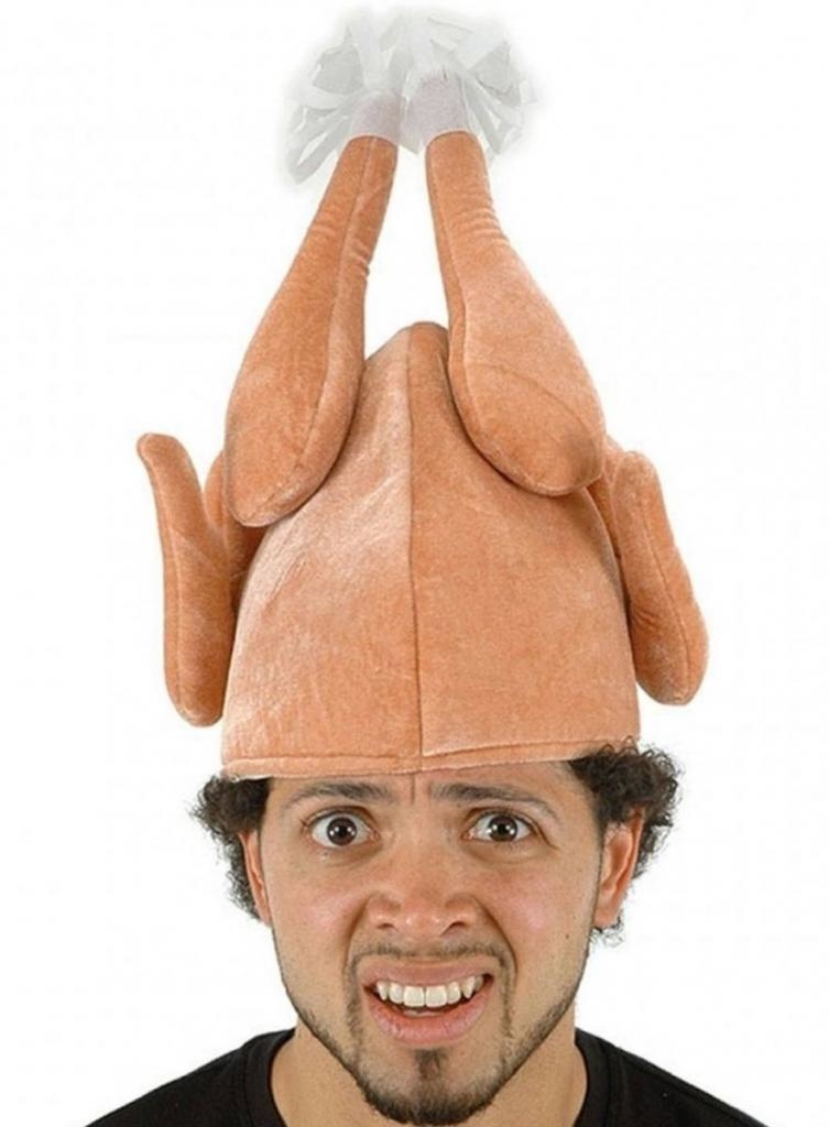 Wicked Costumes Kerstmuts Kalkoen Hoed / Muts