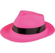Partyline Chapeau de bandit rose fluo