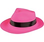 Neon pink bandit hat