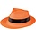 Neon orange bandit hat