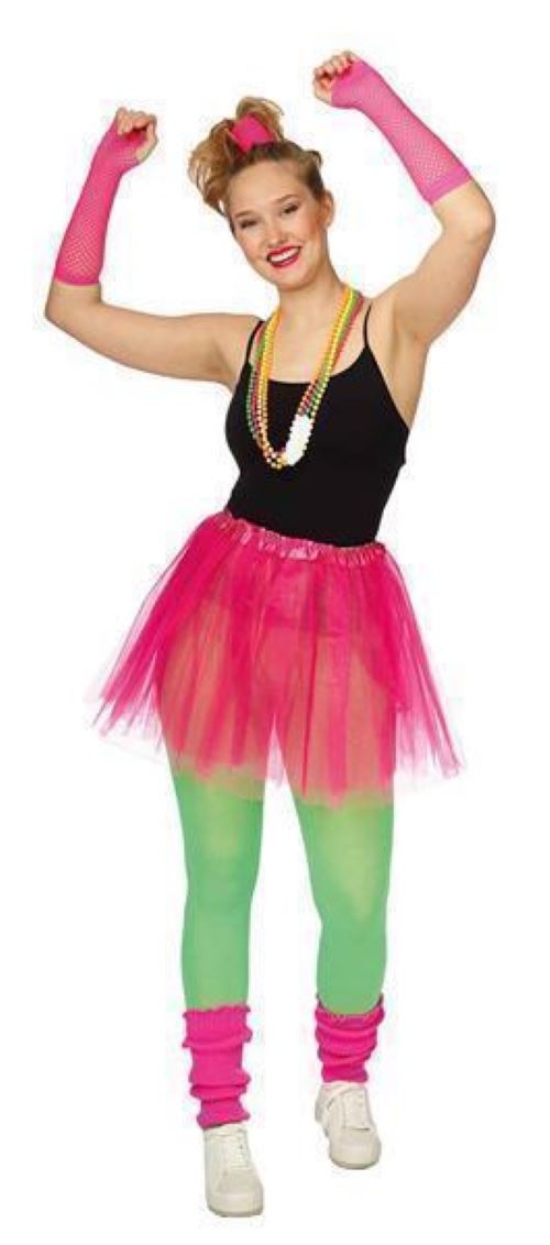 Partyline Neon Roze Tutu set
