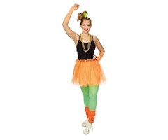 Partyline Ensemble de 4 pièces Tutu orange fluo
