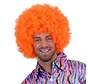 Neon Afro Wig Curler Orange