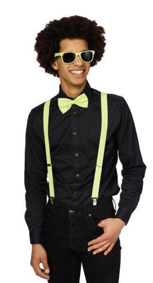 Partyline Fluo neon yellow Accessory set