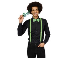 Partyline Fluo neon groene Accessoire set