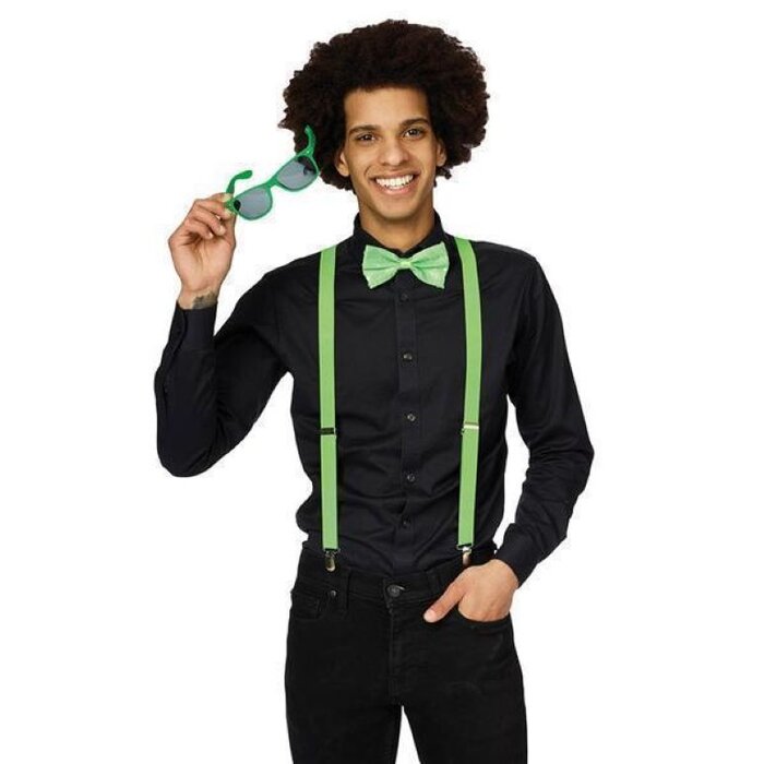 Partyline Fluo neon groene Accessoire set