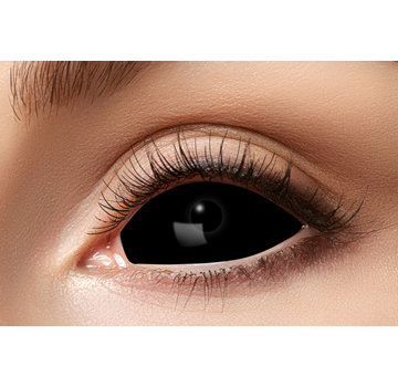 Eyecatcher Black Sclera lenses 22 mm