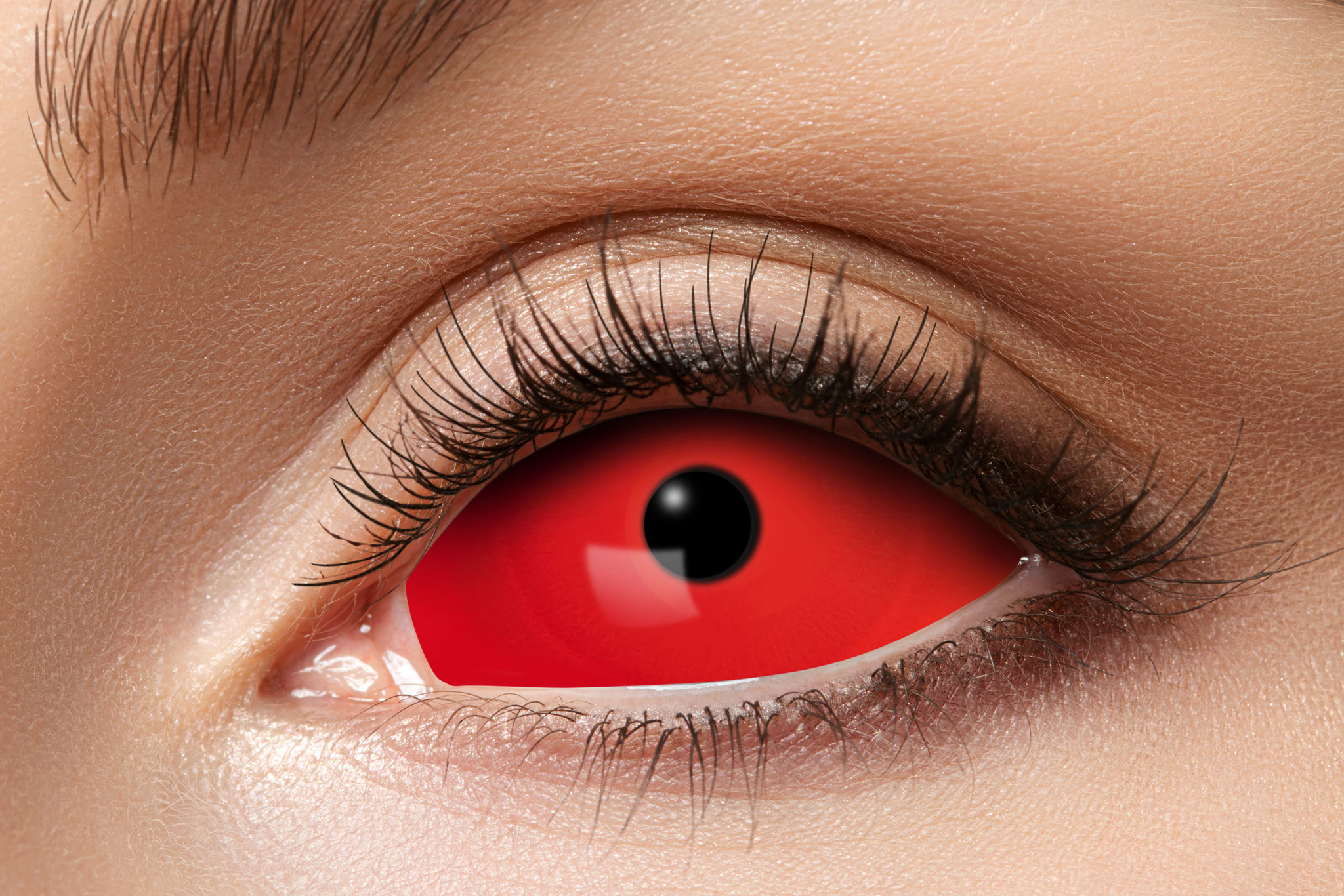 Zoelibat - Eyecatcher Full Red Eye lenes 22 mm