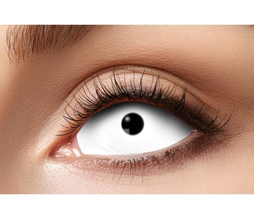 Eyecatcher Blanc Sclera | lentilles 22 mm