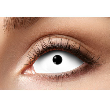 Eyecatcher Blanc Sclera | lentilles 22 mm