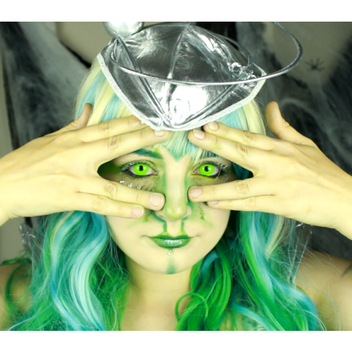 Aricona UV Groene Kleurlenzen | Jaarlenzen