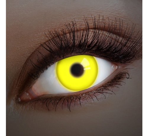 Aricona UV lentilles de couleur Jaune | lentilles annuelles