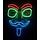 Masker EL Wire Anonymous- V for Vendetta