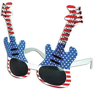 Partyline Glasses Guitar USA