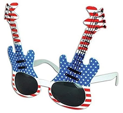 Partyline Glasses Guitar USA