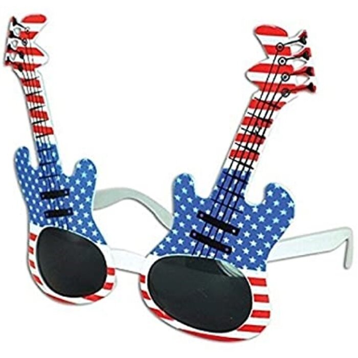 Partyline Glasses Guitar USA
