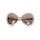 Lunettes Disco Brillant Argent
