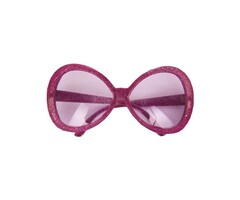 Partyline Lunettes Disco Brillant Mauve