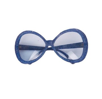 Partyline Lunettes Disco Brillant Bleu